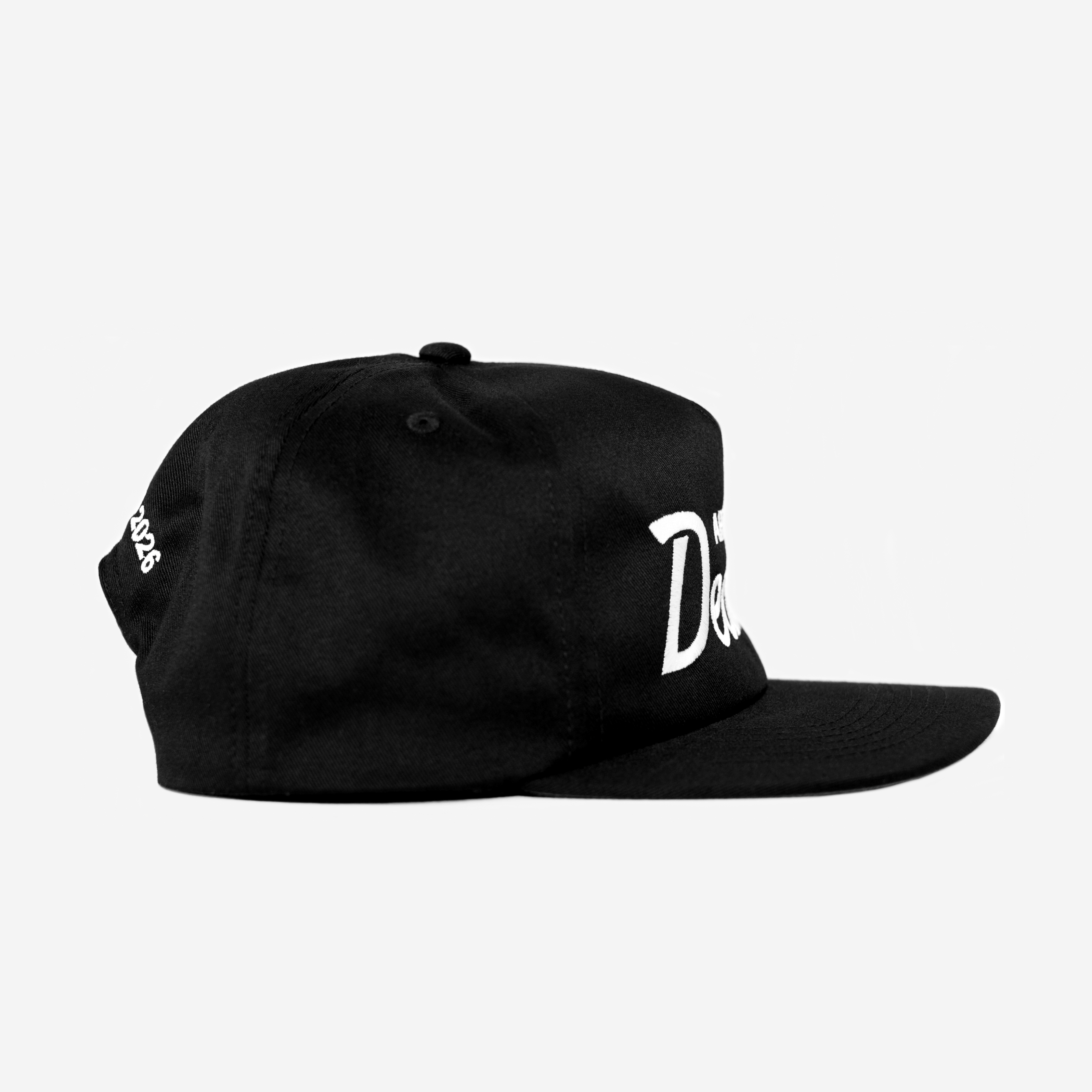GRAPHIC DESIGNER THRoWBACK HAT (BLACK)