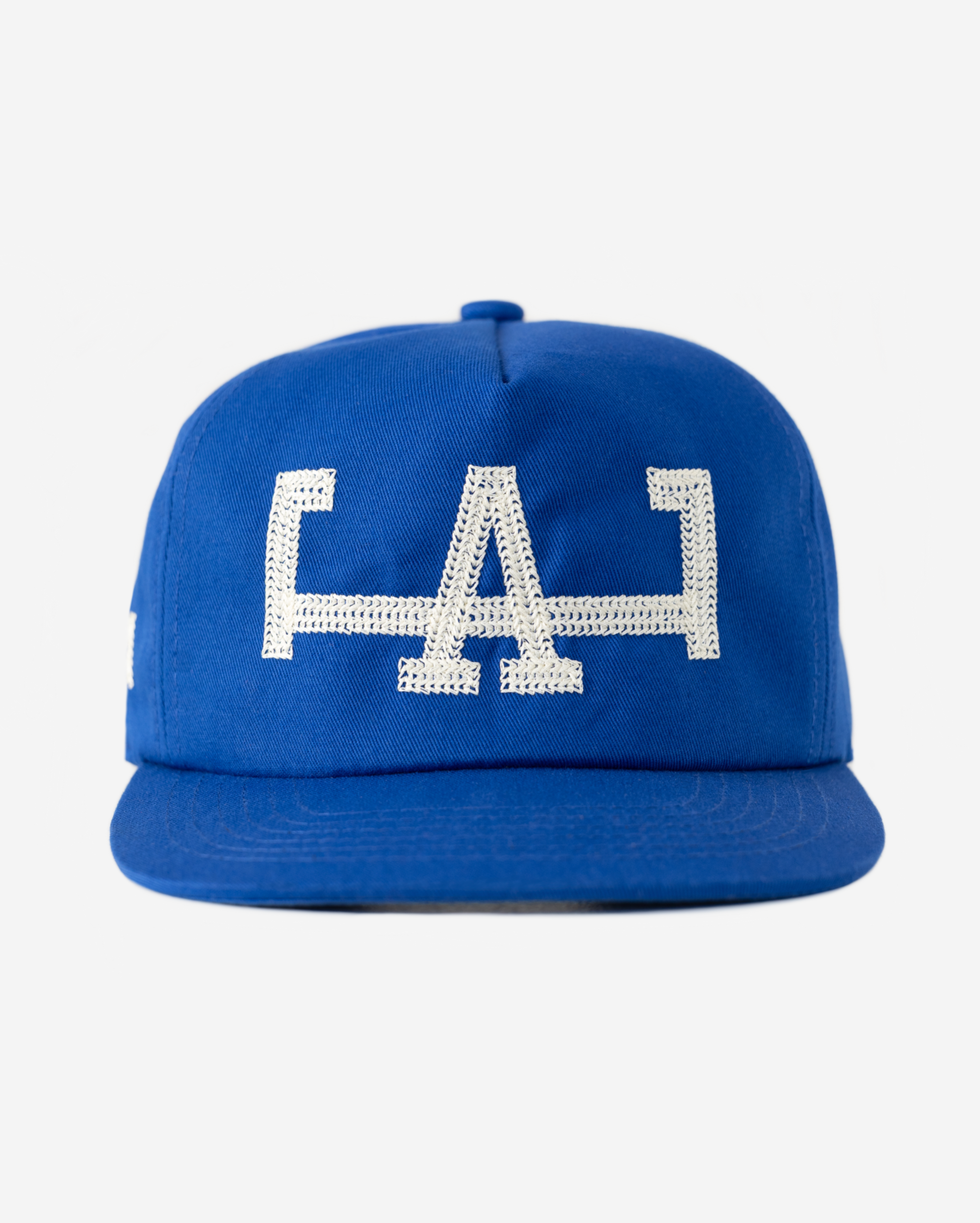 LoS ANGELES CHAIN STITCH HAT (BLUE)
