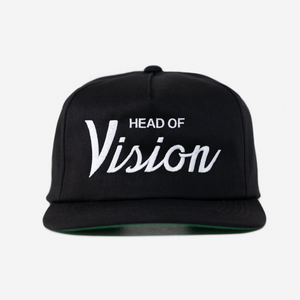 HEAD oF VISIoN THRoWBACK HAT (BLACK)