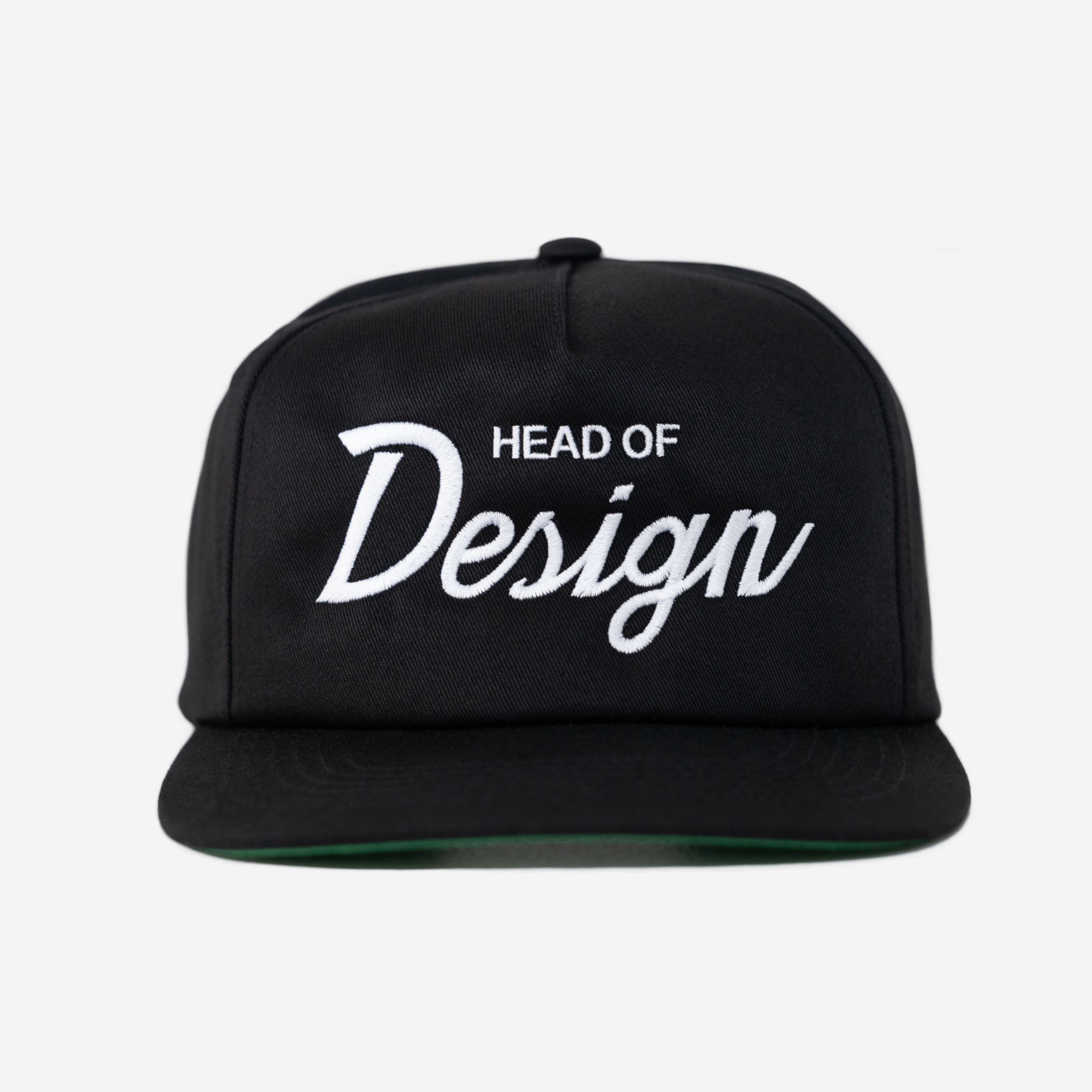 HEAD oF DESIGN THRoWBACK HAT (BLACK)