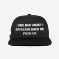 ANXIETY QUOTE HAT