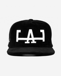 LoS ANGELES CORDUROY HAT (BLACK)