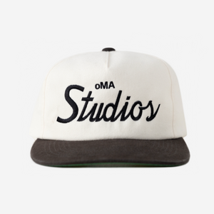 oMA STUDIOS THRoWBACK HAT (IVoRY)