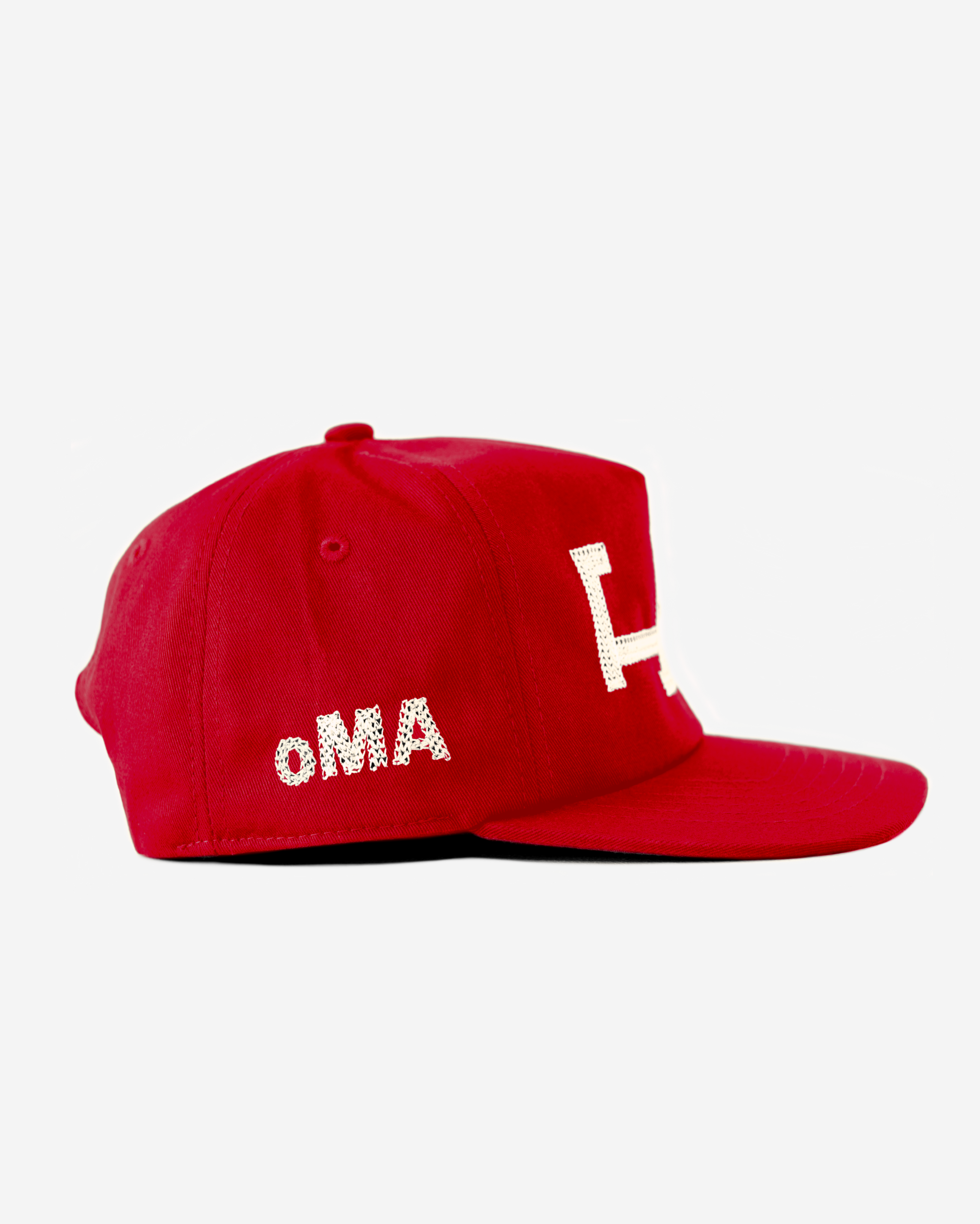LoS ANGELES CHAIN STITCH HAT (RED)
