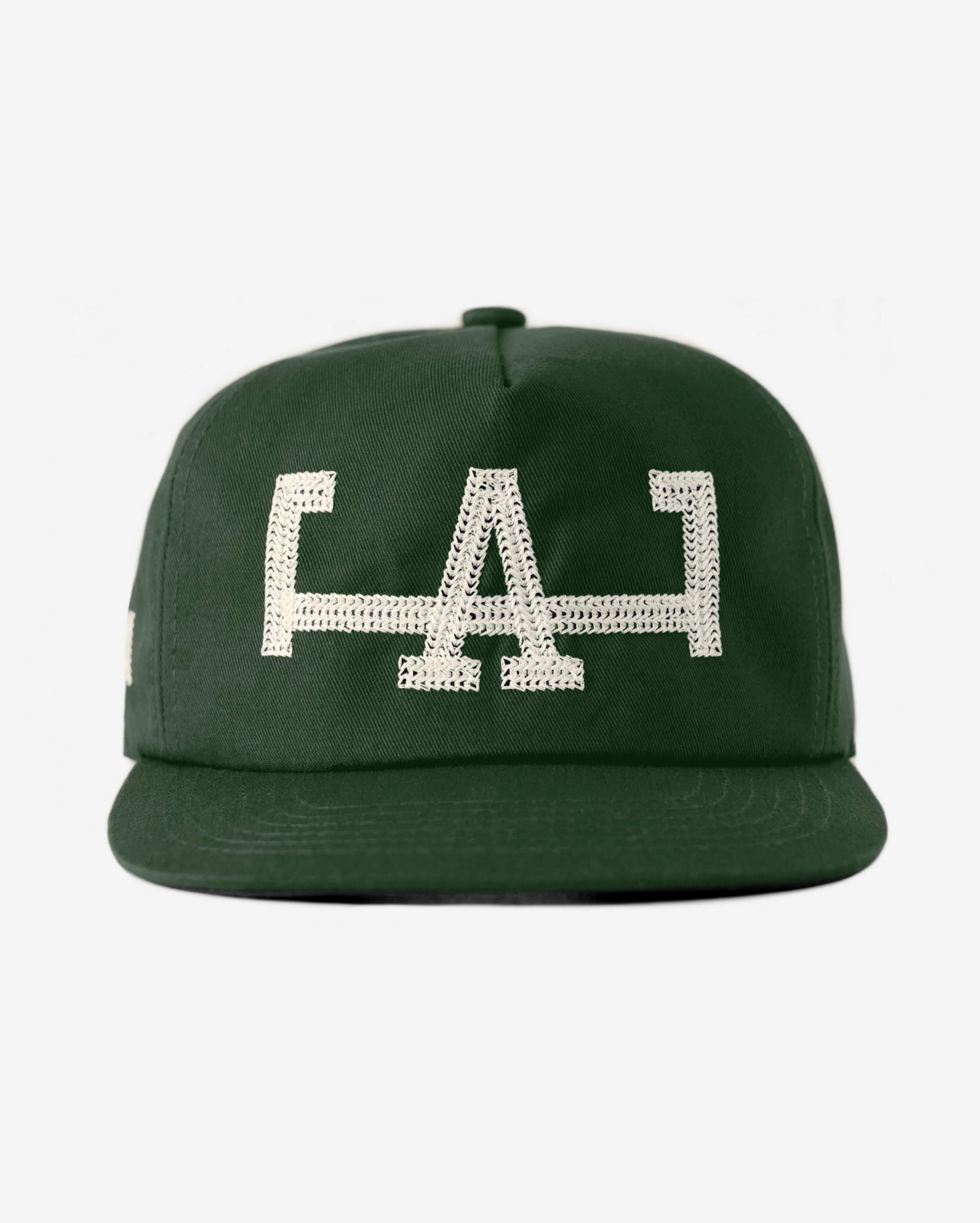 LoS ANGELES CHAIN STITCH HAT (PINE)