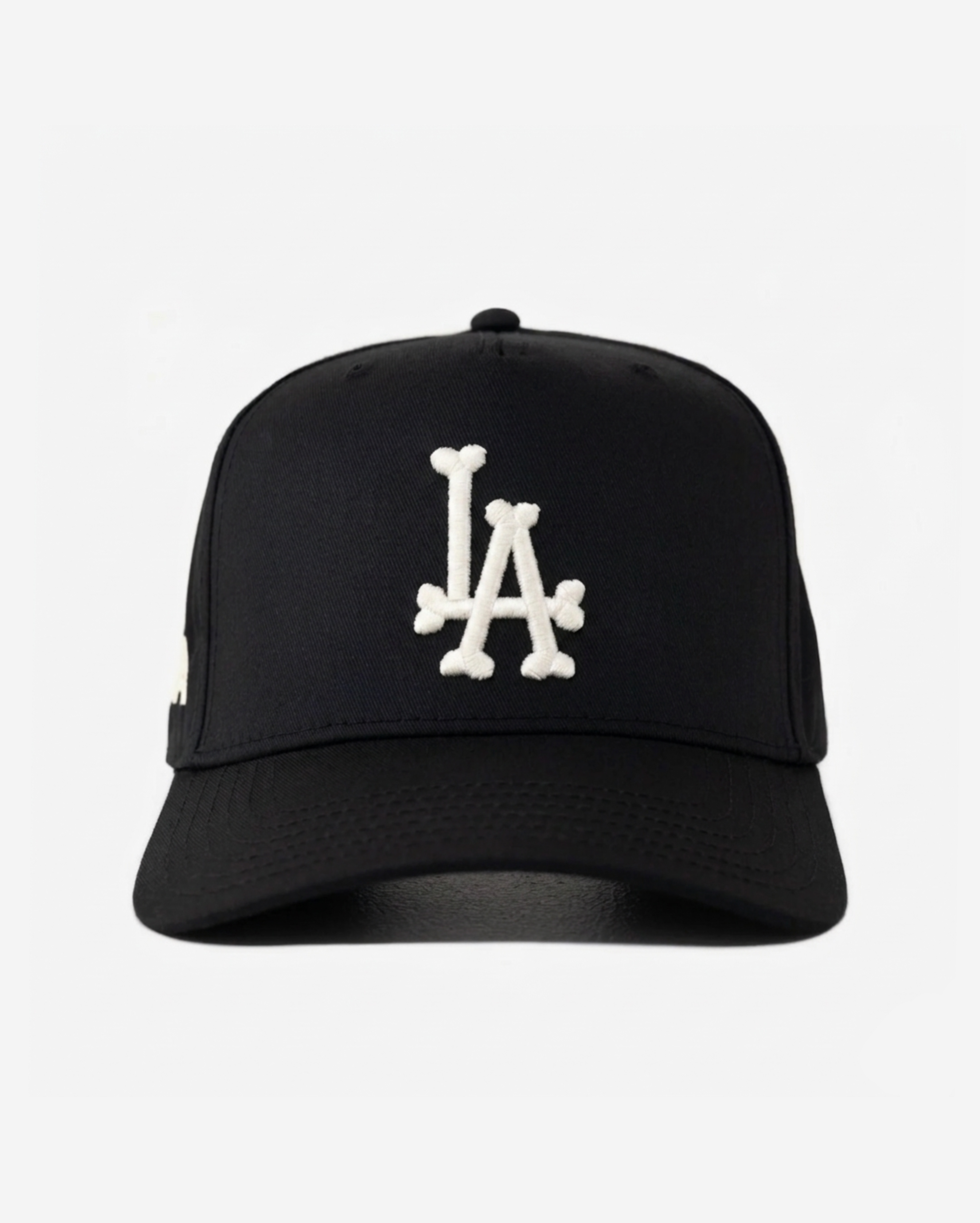 LoS ANGELES BoNES HAT CURVED BRIM (BLACK)