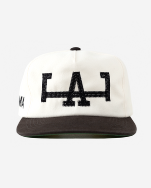 LoS ANGELES CHAIN STITCH HAT (IVoRY)