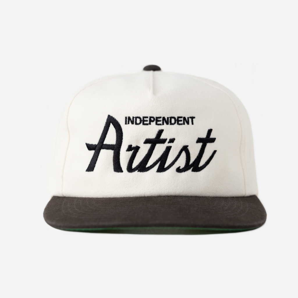 INDEPENDENT ARTIST THRoWBACK HAT (IVoRY)