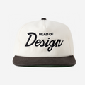 HEAD oF DESIGN THRoWBACK HAT (IVoRY)