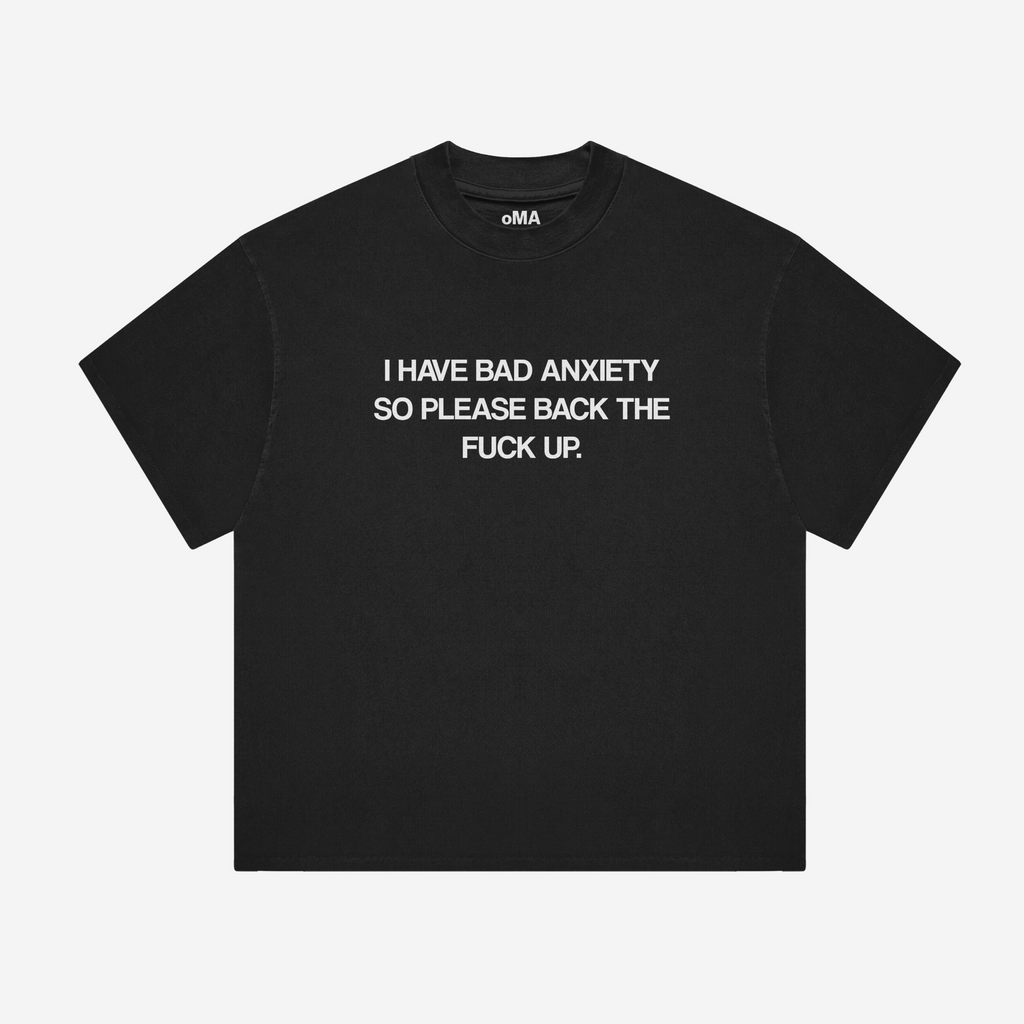 ANXIETY TEE (BLACK)
