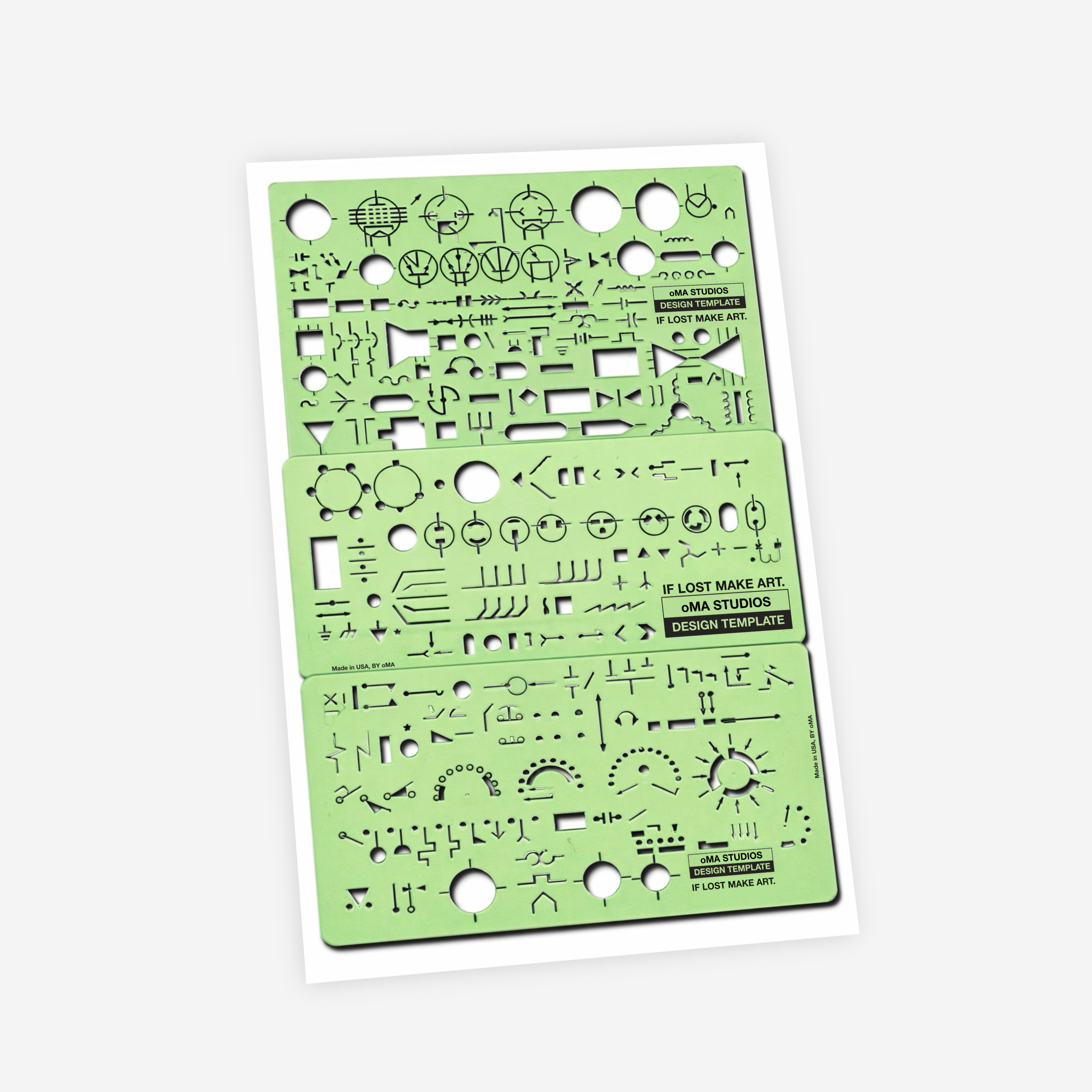 oMA STENCIL ART / HAT CASE