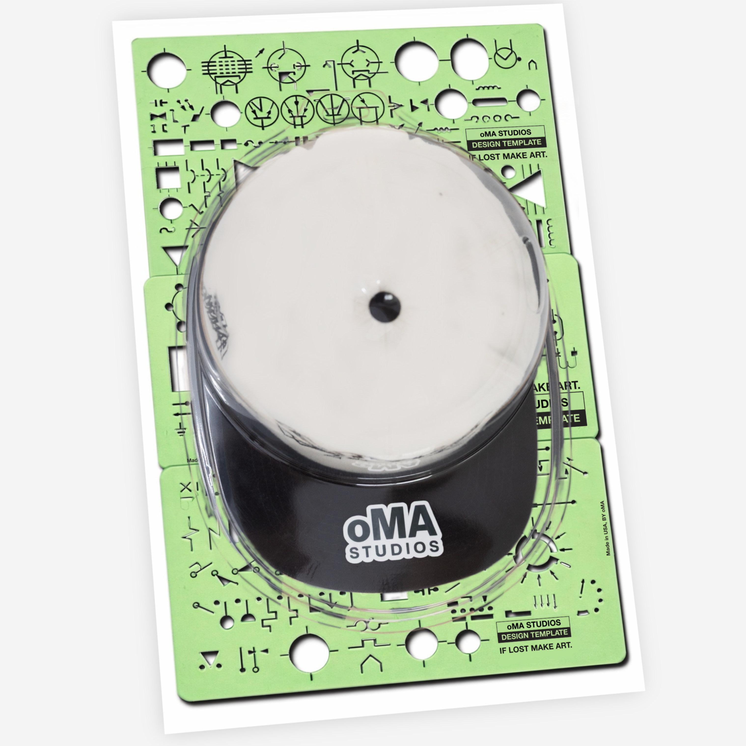 oMA STENCIL ART / HAT CASE