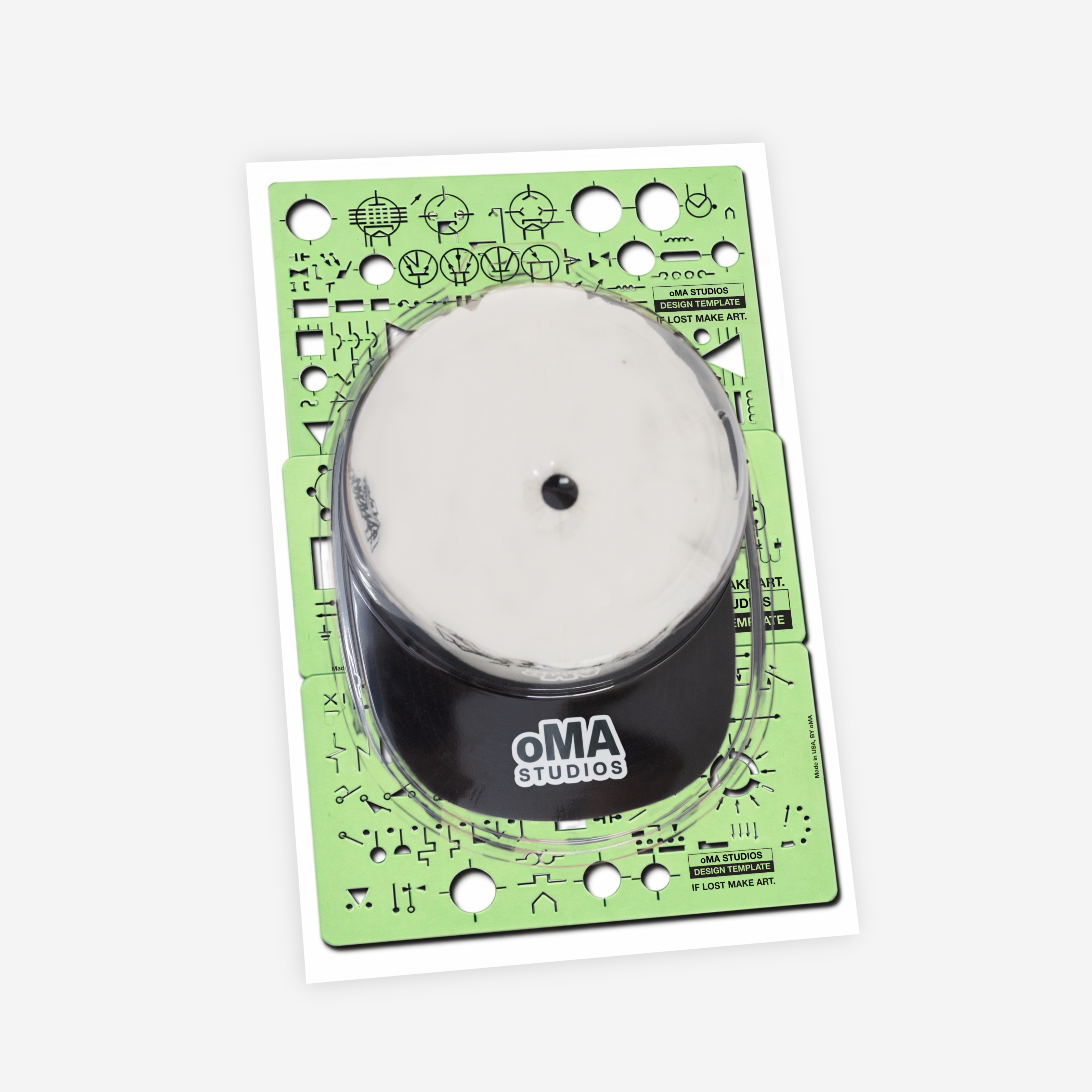 oMA STENCIL ART / HAT CASE