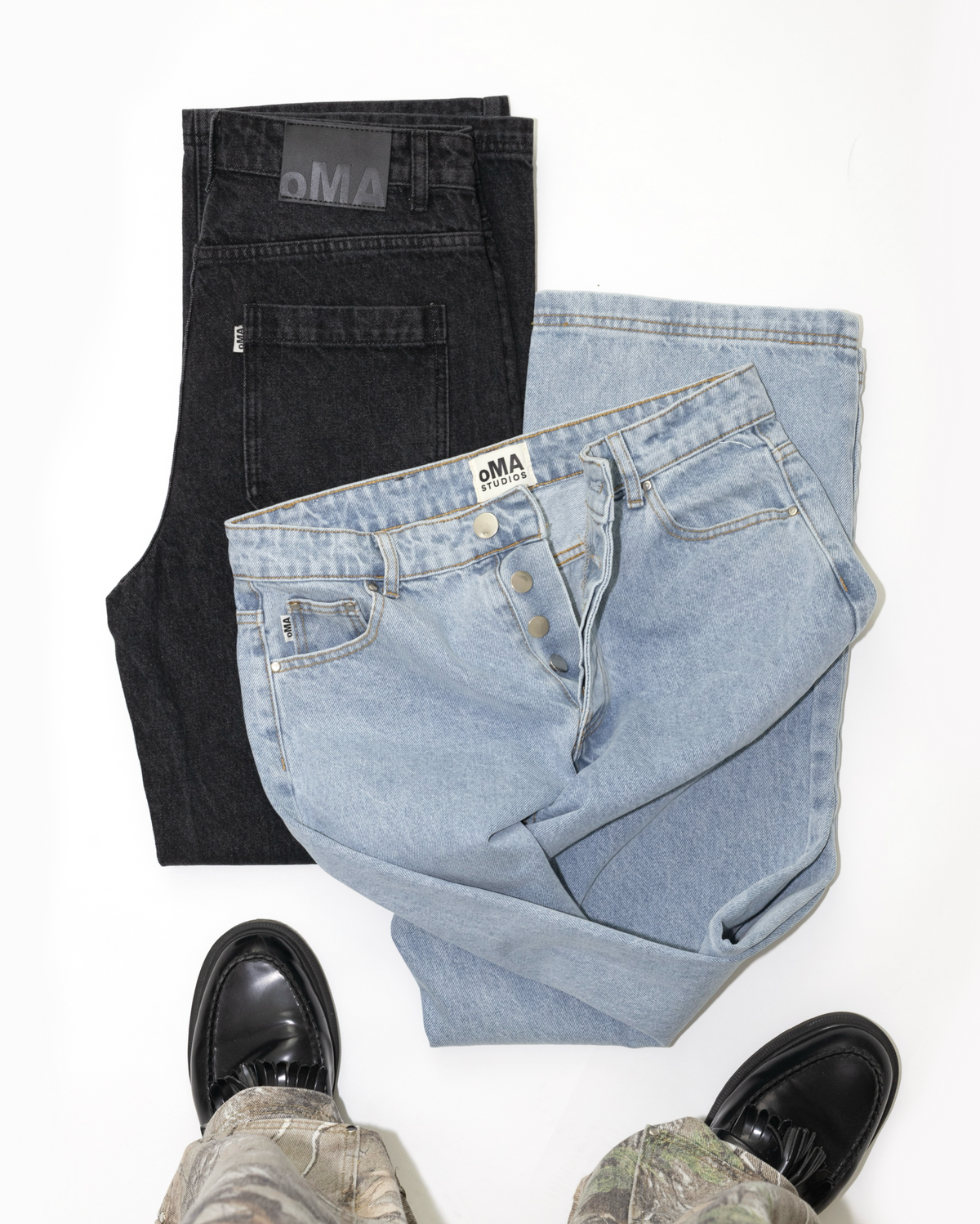 BAGGY JEANS (VINTAGE BLUE)