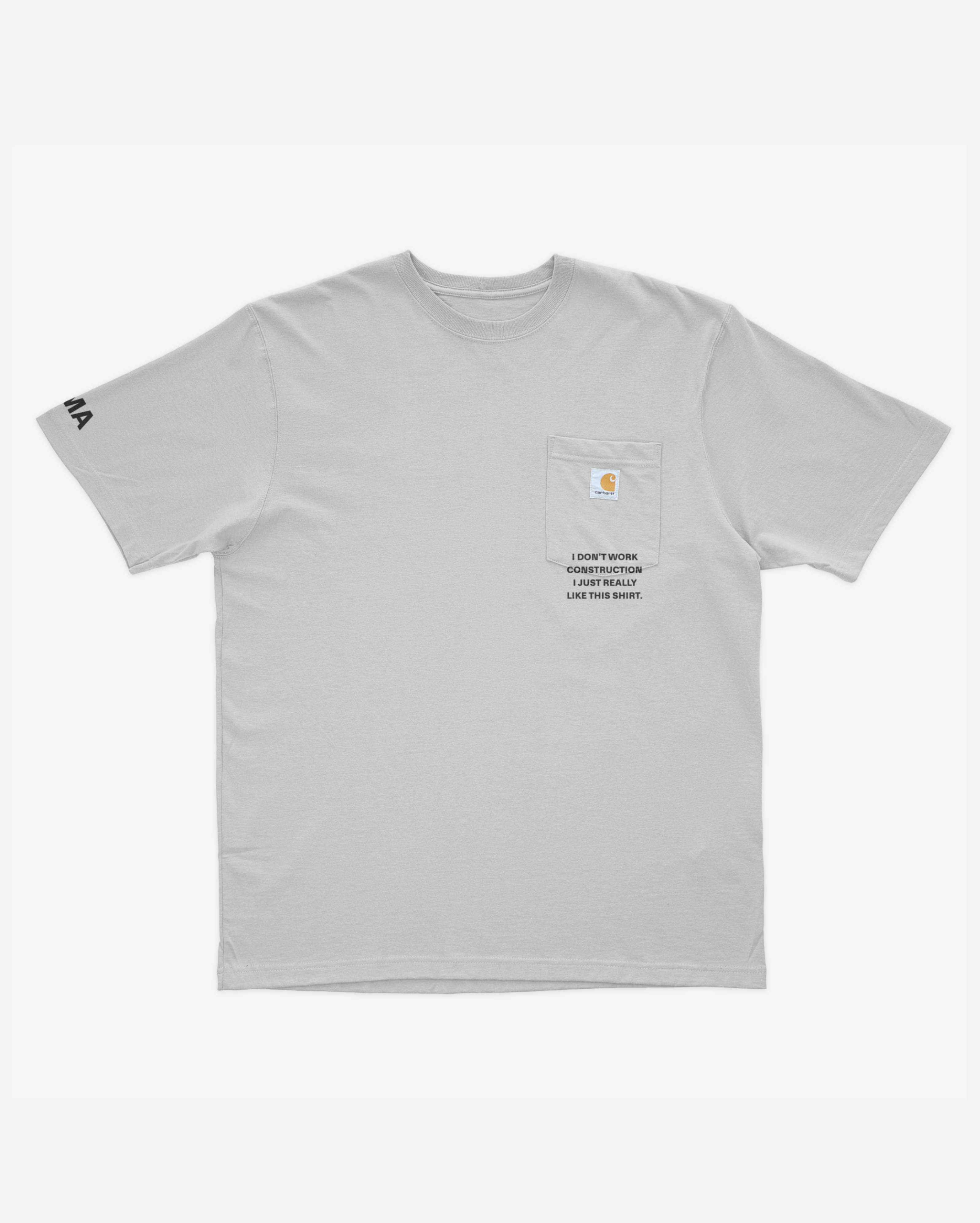 IDWC CARHARTT TEE (GREY)