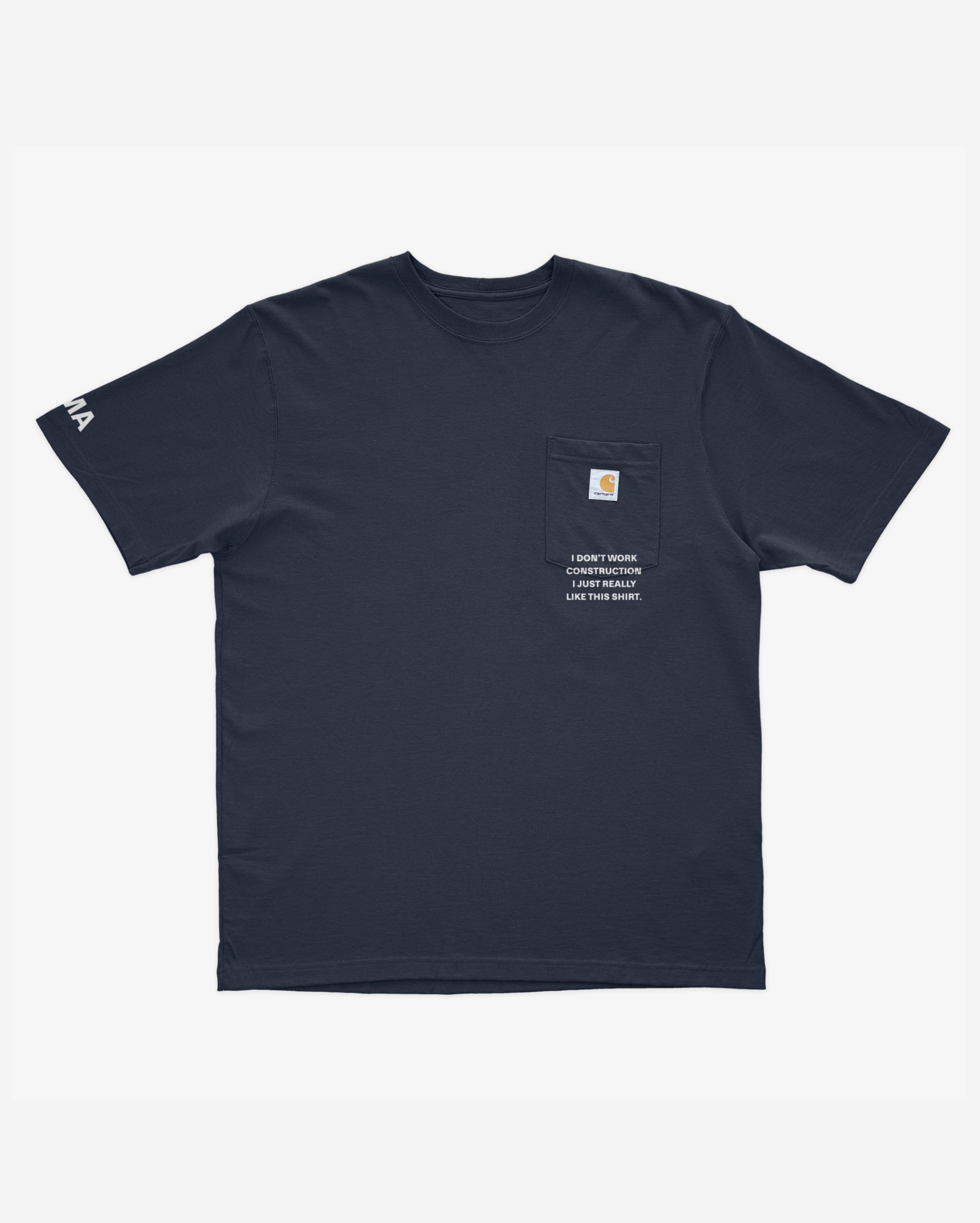 IDWC CARHARTT TEE (BLUE)