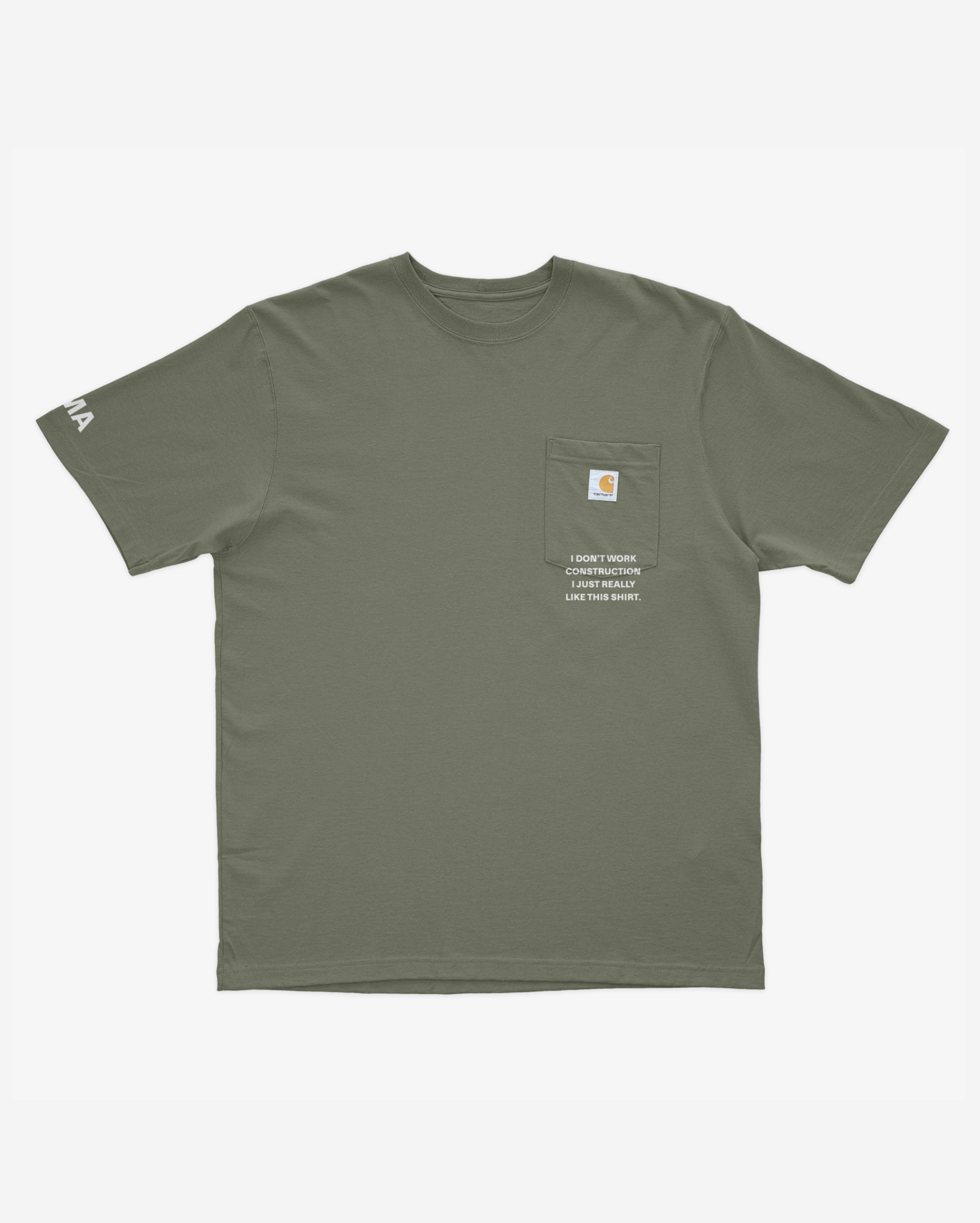 IDWC CARHARTT TEE (ARMY)