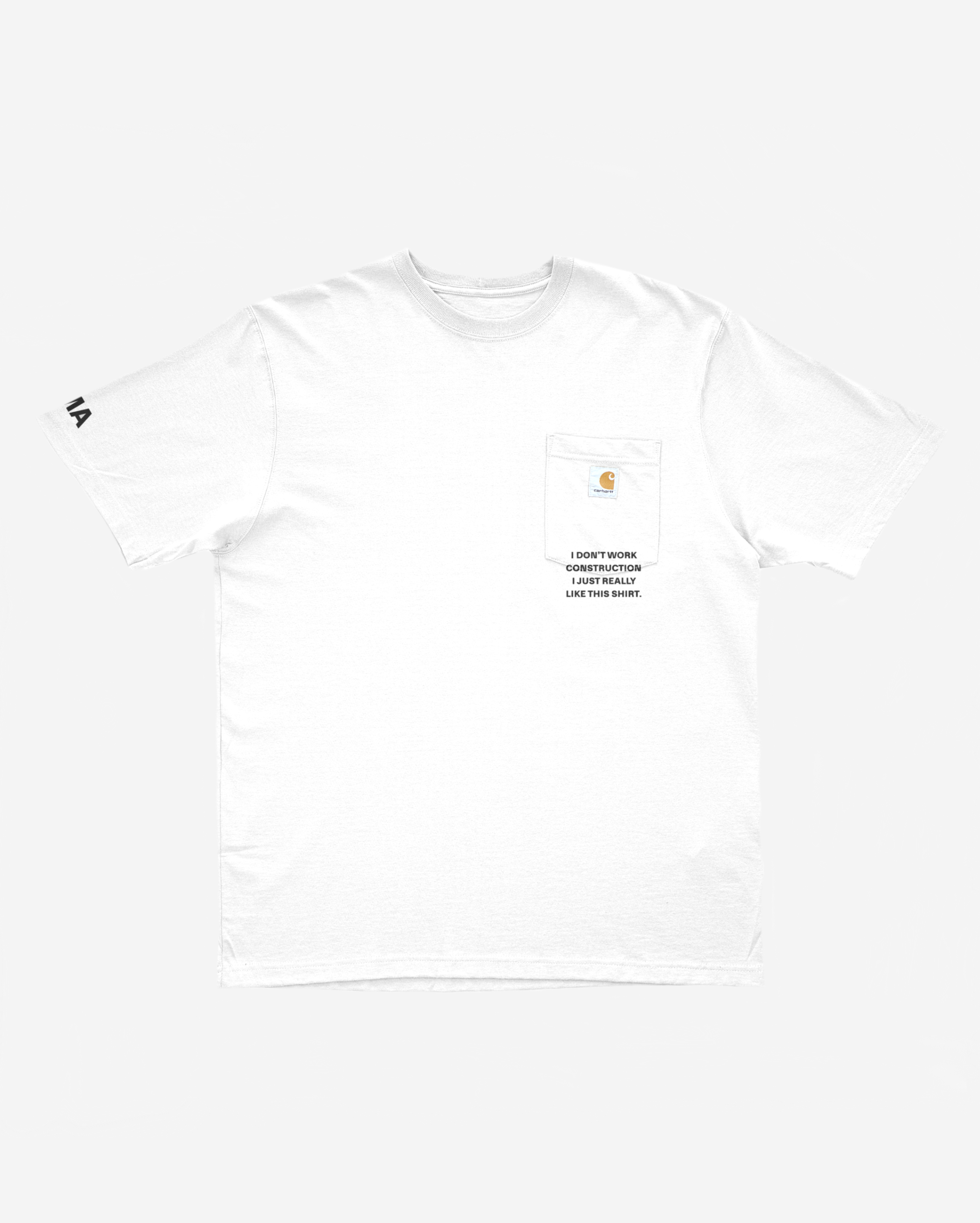 IDWC CARHARTT TEE (WHITE)