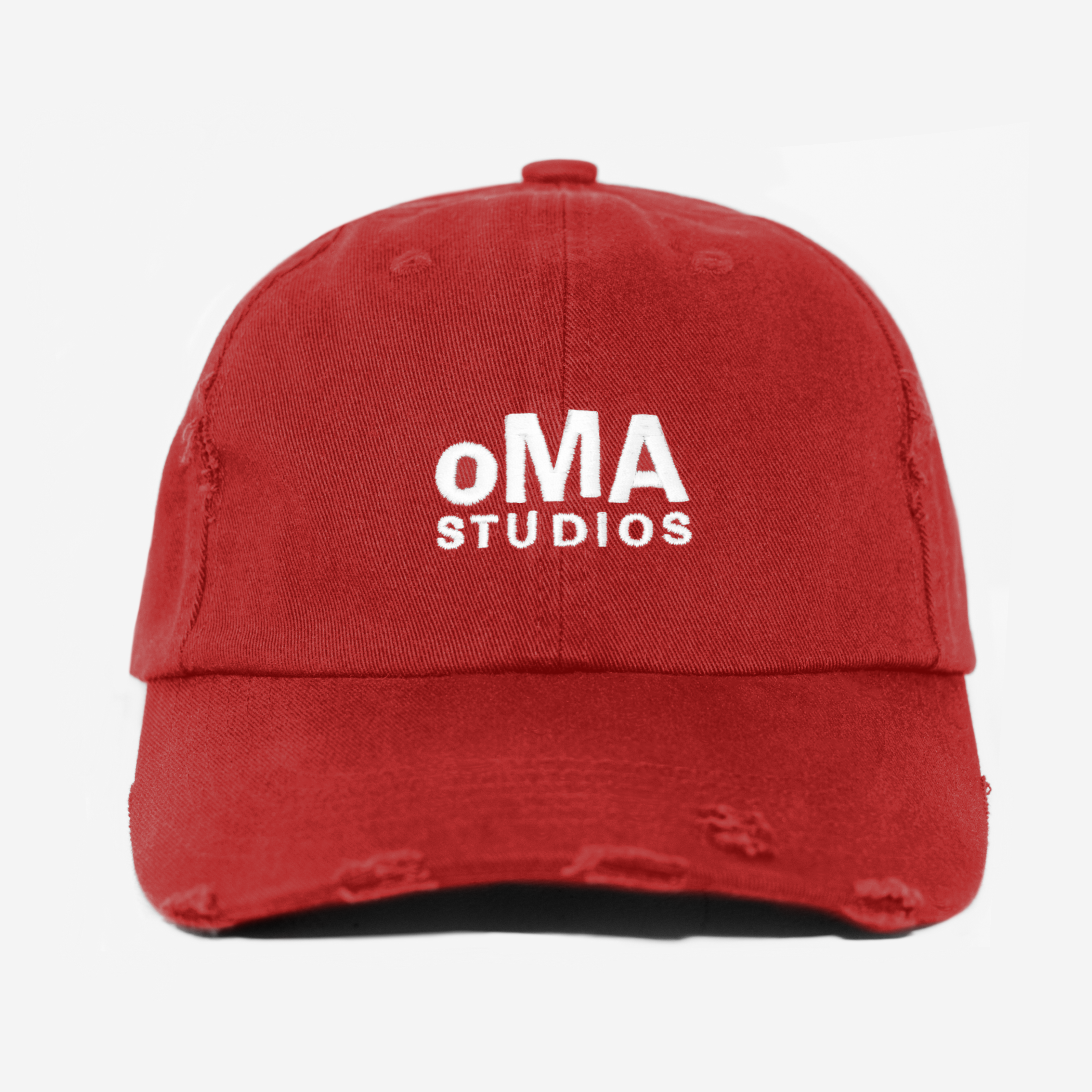 DISTRESSED LoGo HAT (RED)
