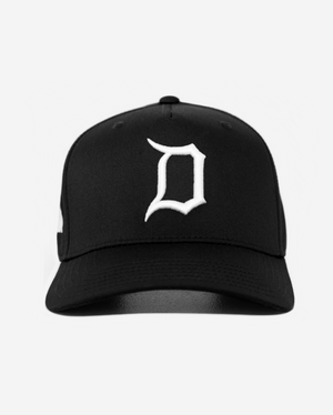 DETRoIT HAT CURVED BRIM (BLACK)