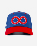 CHICAGo HAT CURVED BRIM (BLUE/RED)