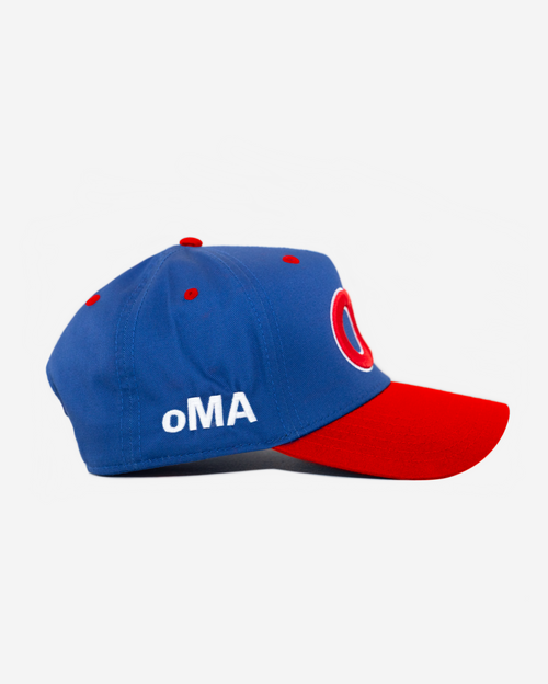 CHICAGo HAT CURVED BRIM (BLUE/RED)