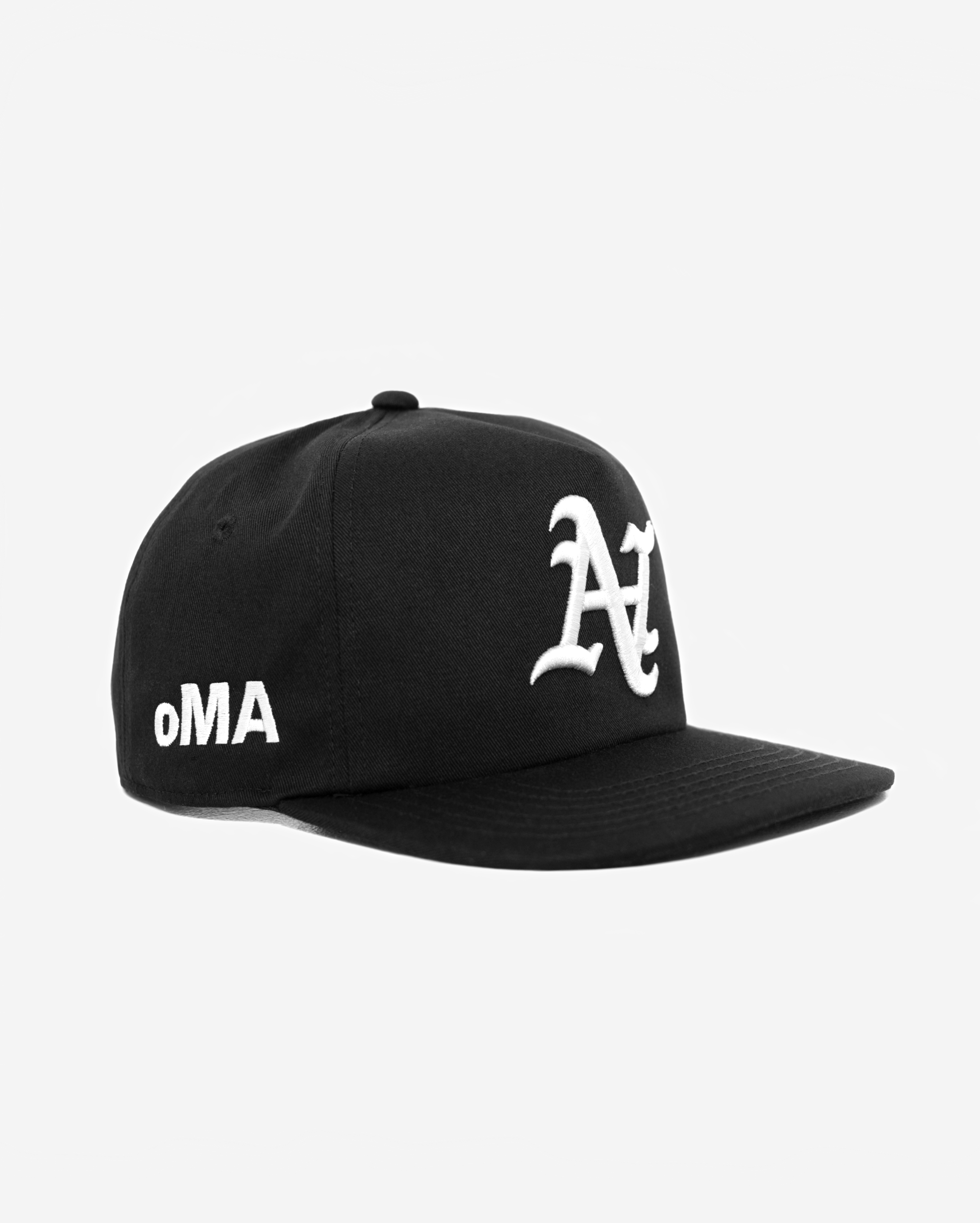 oAKLAND N HAT (BLACK)