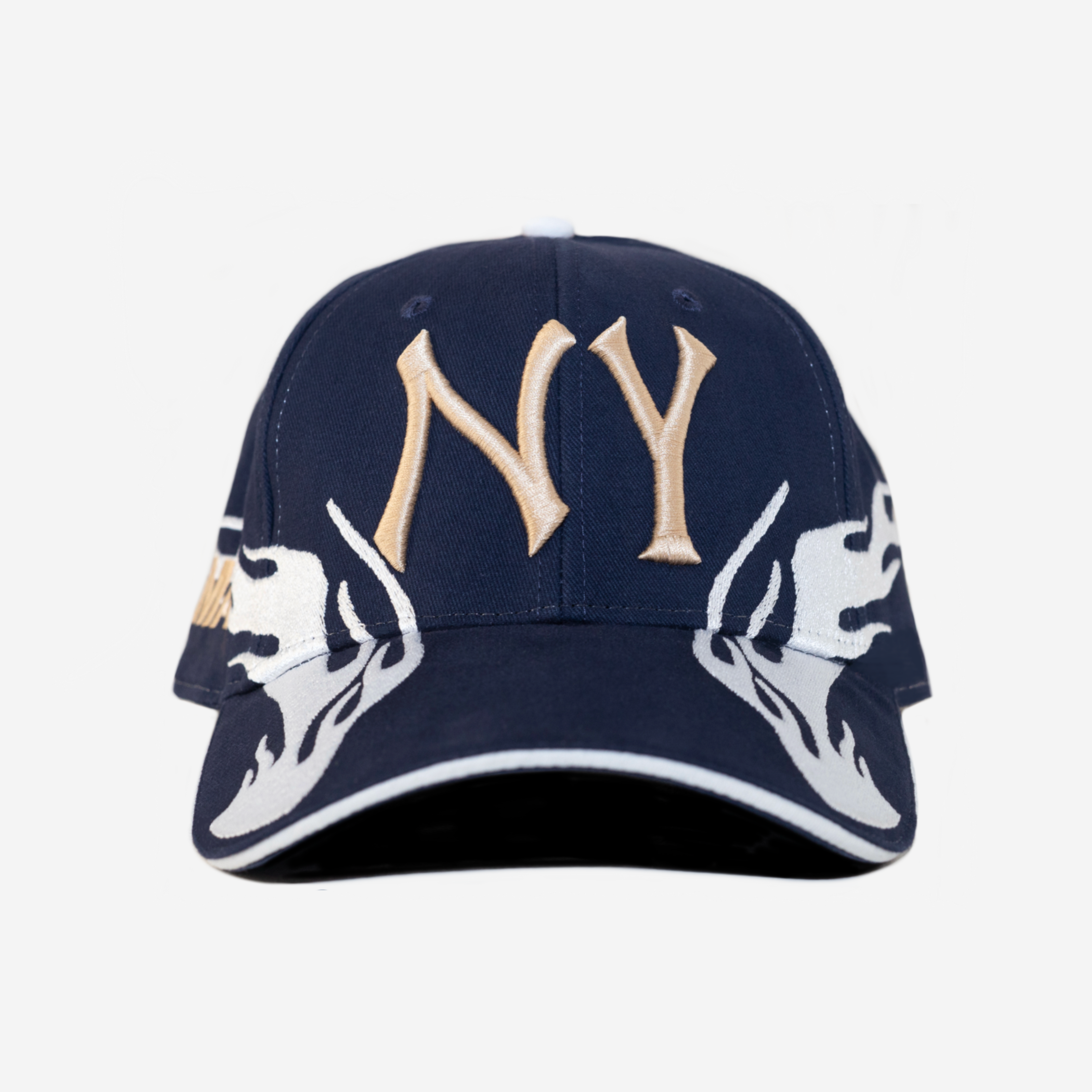 NY FLAME HAT (BLUE)