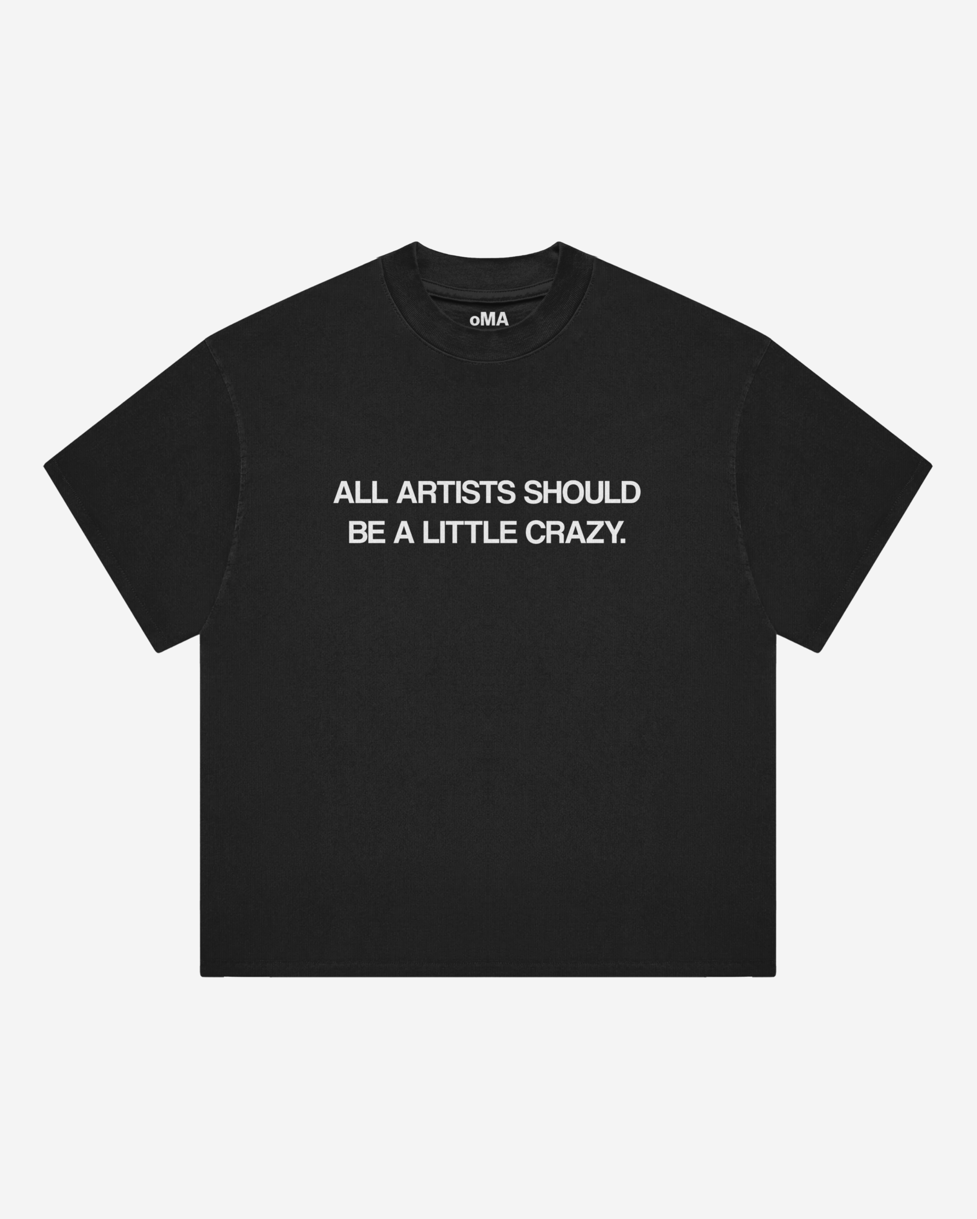CRAZY ARTIST TEE (BLACK)