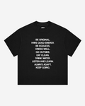 BE oRIGINAL T-SHIRT (BLACK)