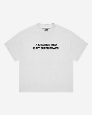 CREATIVE MIND T-SHIRT (WHITE)
