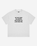 FIRE SoNG T-SHIRT (WHITE)