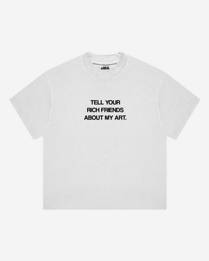 RICH FRIENDS T-SHIRT (WHITE)