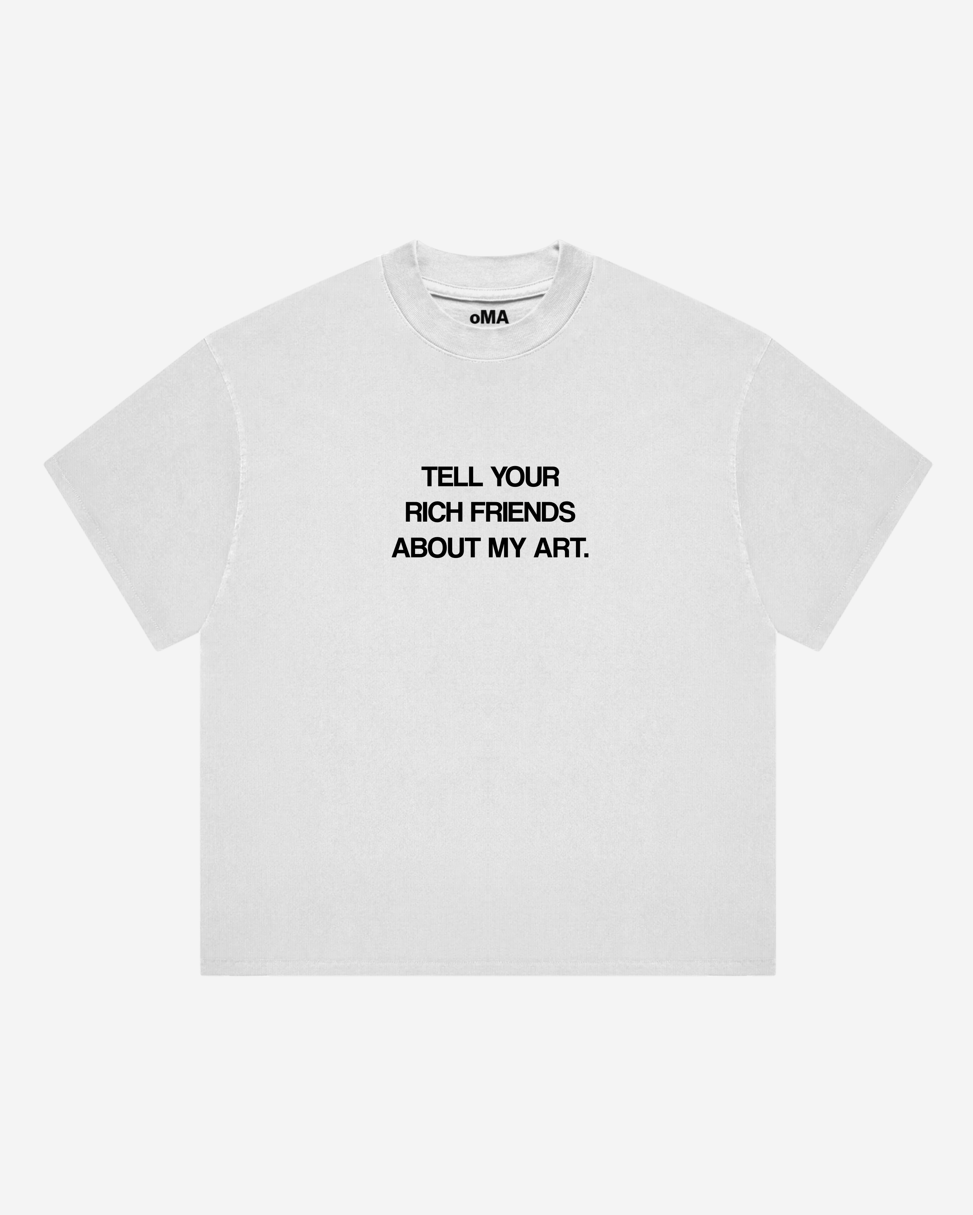 RICH FRIENDS T-SHIRT (WHITE)