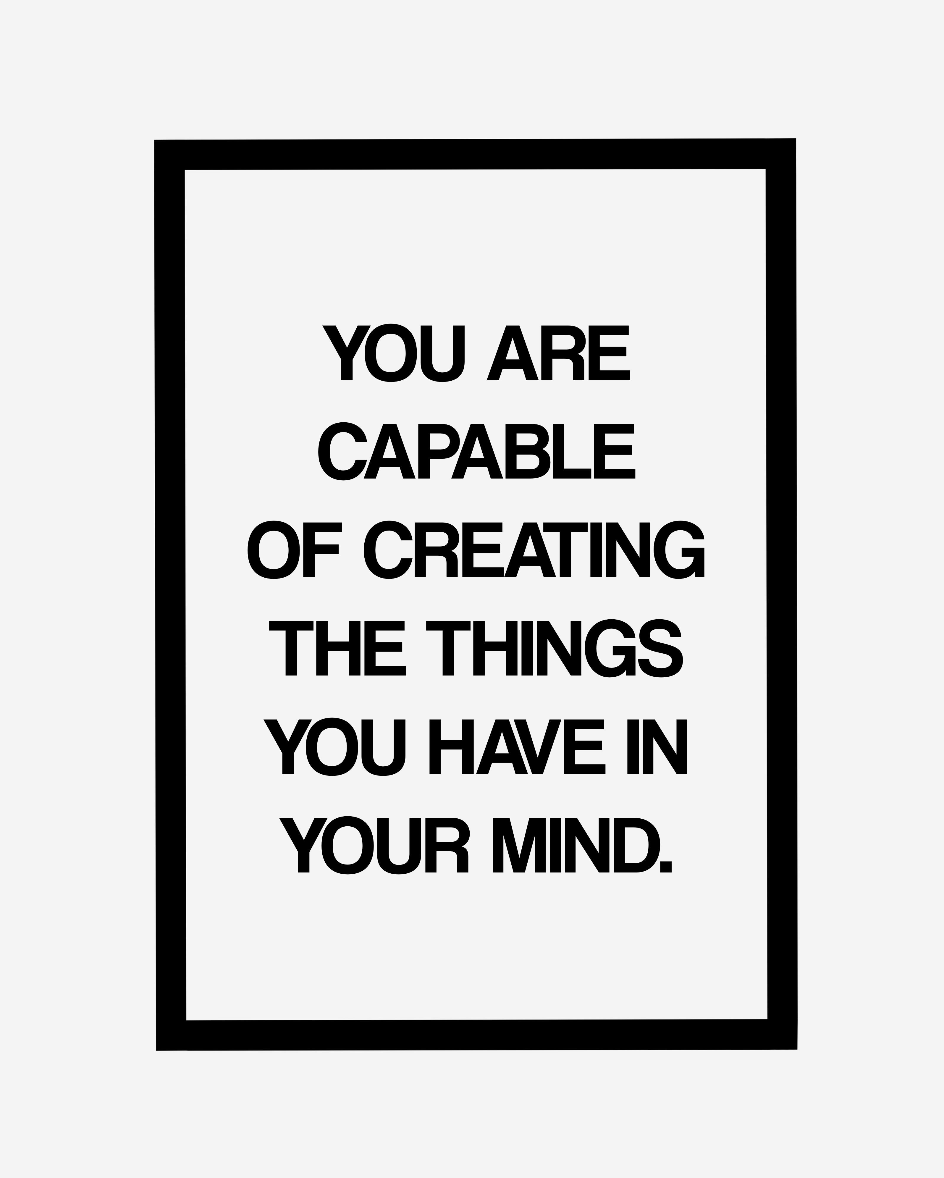 IN YoUR MIND ART PRINT