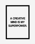 CREATIVE MIND ART PRINT