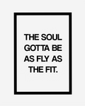 FLY FIT ART PRINT