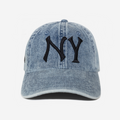 DENIM NY HAT (VINTAGE)
