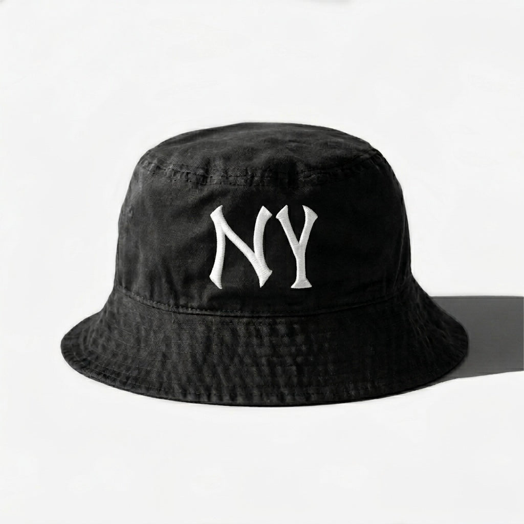 NY BUCKET HAT (VINTAGE BLACK)