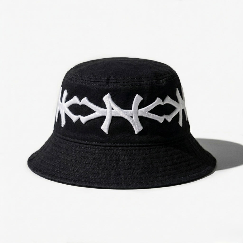 NEW YoRK CRoWN BUCKET HAT (VINTAGE BLACK)
