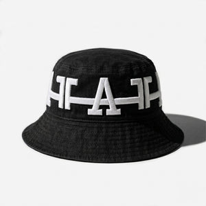 LoS ANGELES CRoWN BUCKET HAT (VINTAGE BLACK)