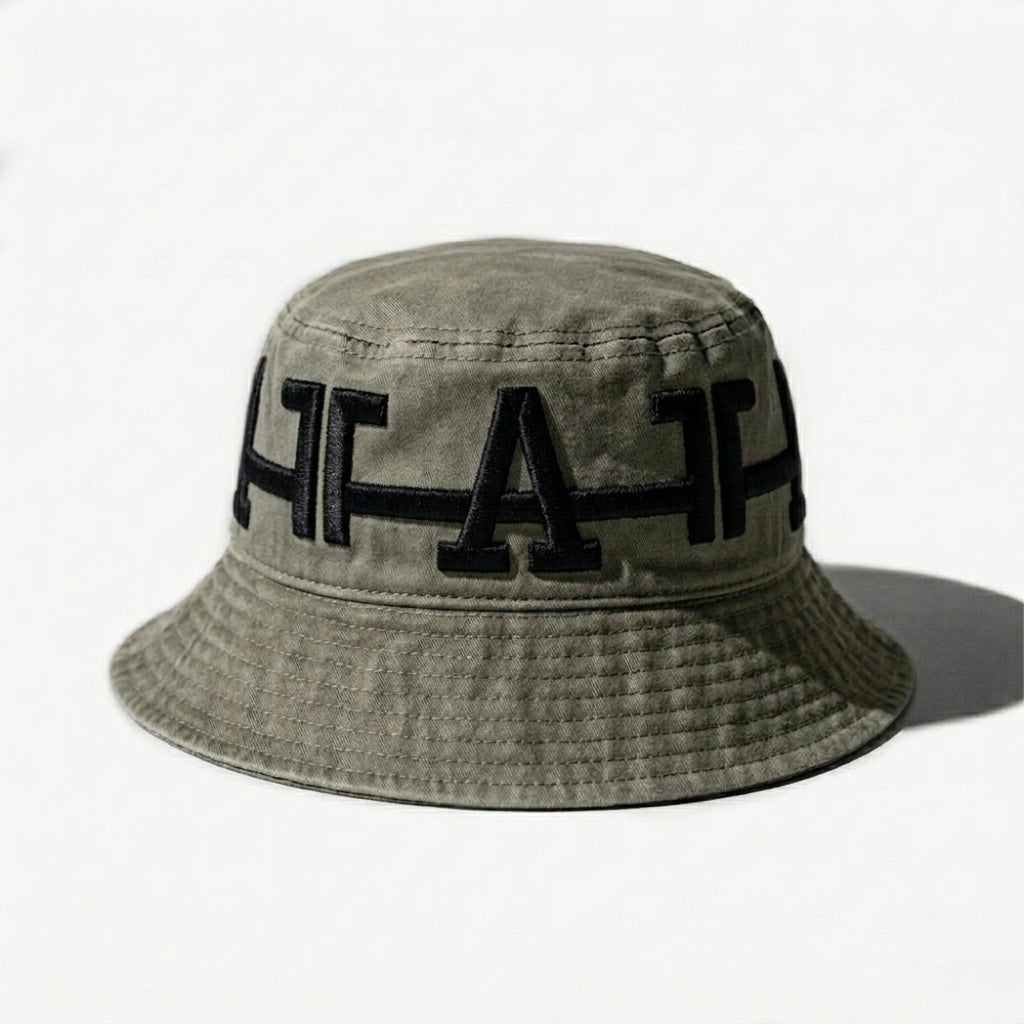 LoS ANGELES CRoWN BUCKET HAT (MUSHRooM)