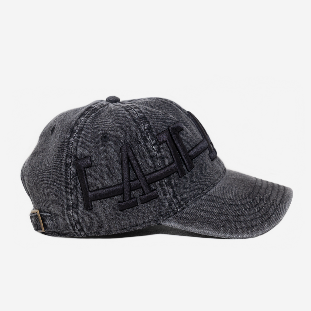 DENIM LoS ANGELES CRoWN HAT (BLACK)