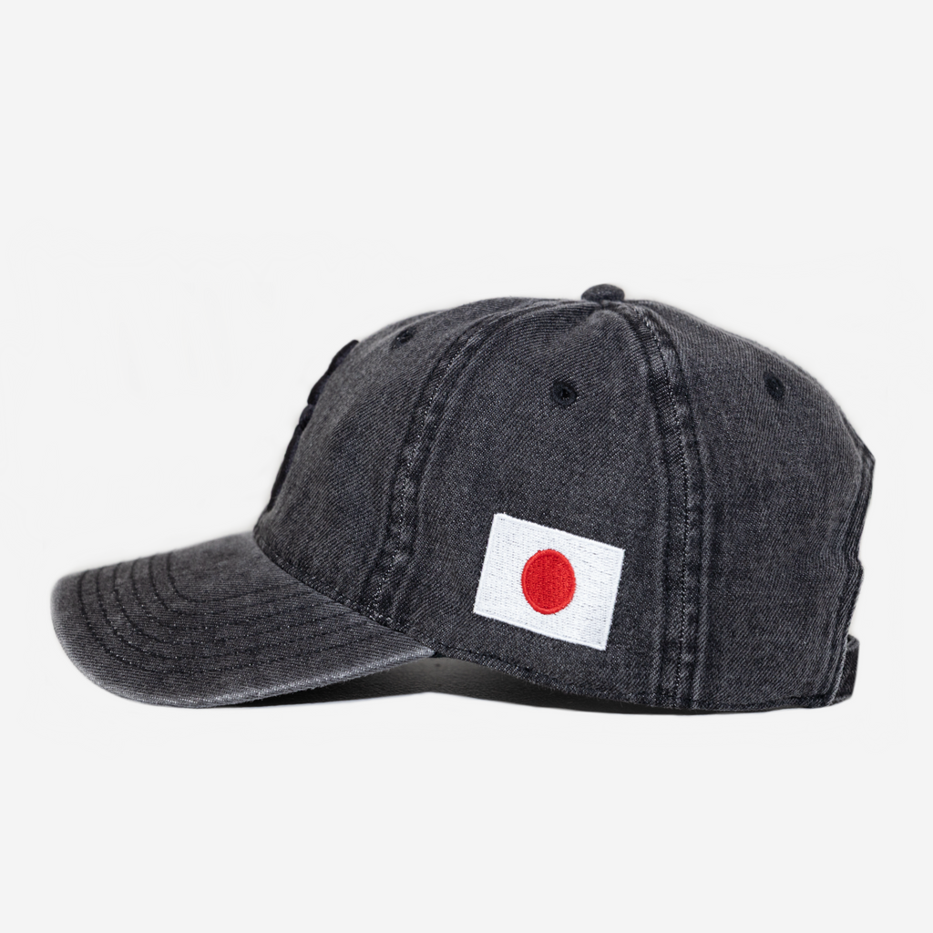 DENIM NEW YoRK KANJI HAT (BLACK)