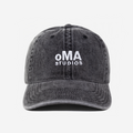 oMA LoGO DENIM HAT (BLACK)