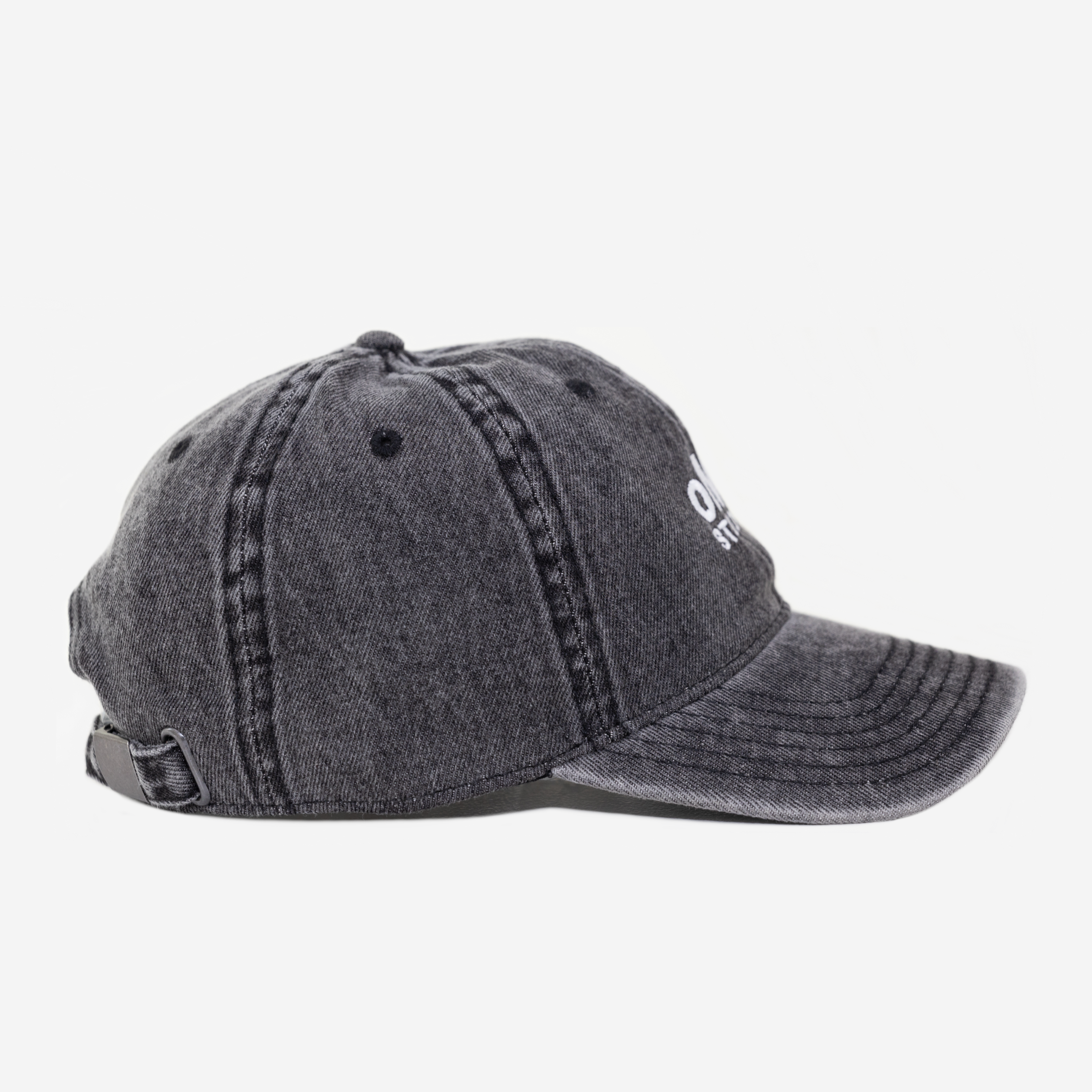 oMA LoGO DENIM HAT (BLACK)