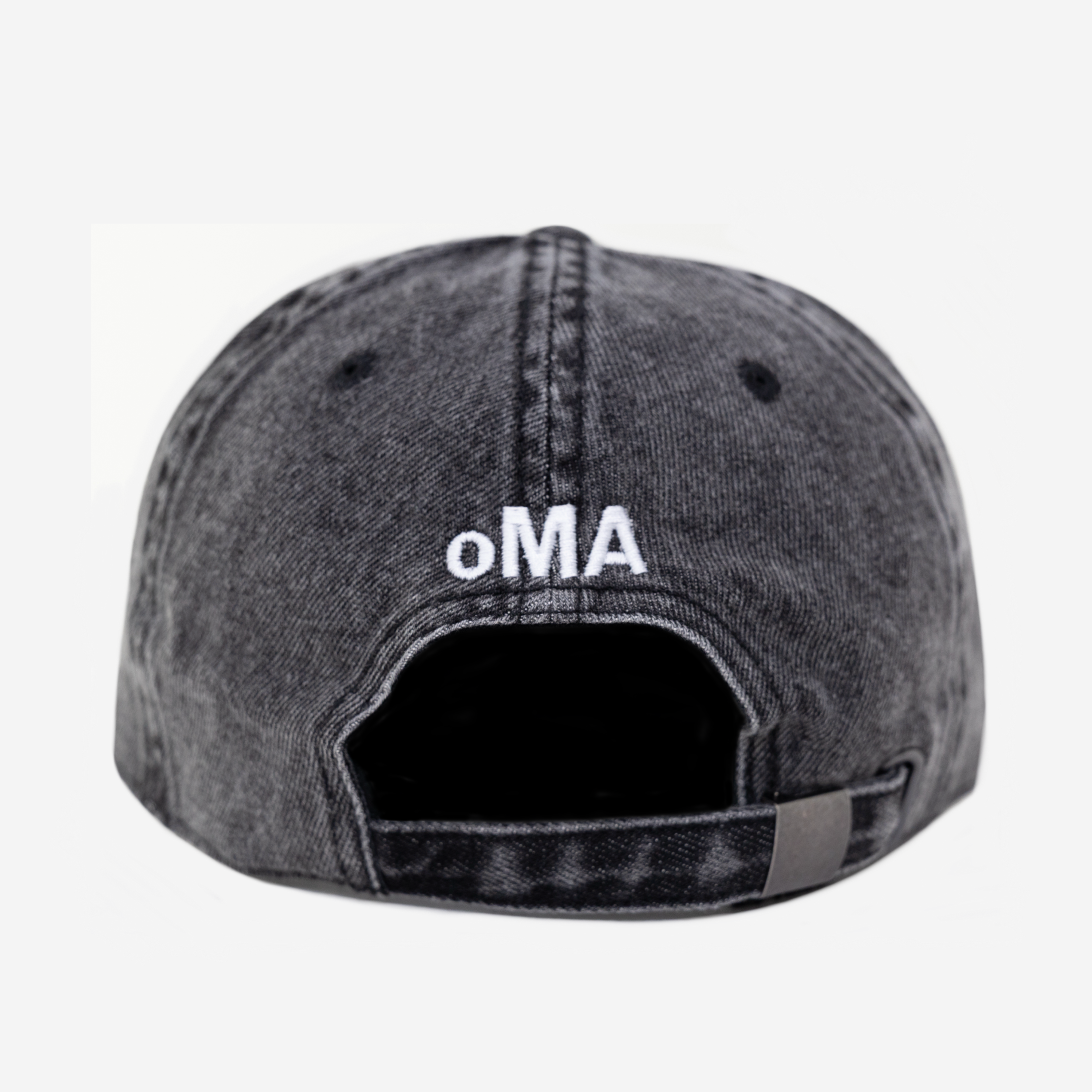 oMA LoGO DENIM HAT (BLACK)