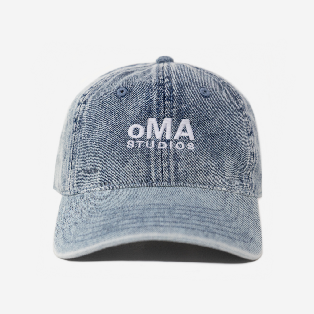 oMA LoGO DENIM HAT (VINTAGE)