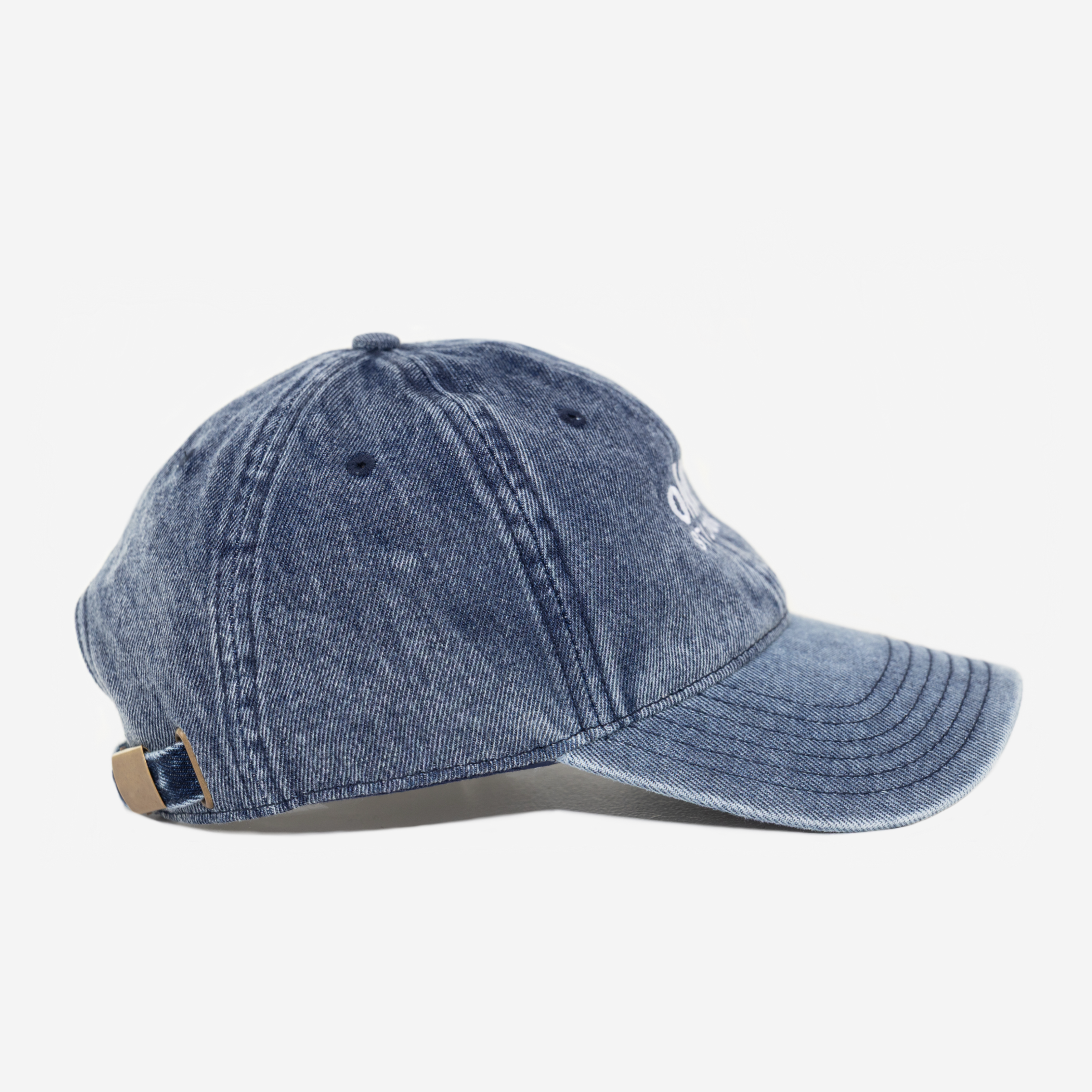 oMA LoGO DENIM HAT (INDIGo)