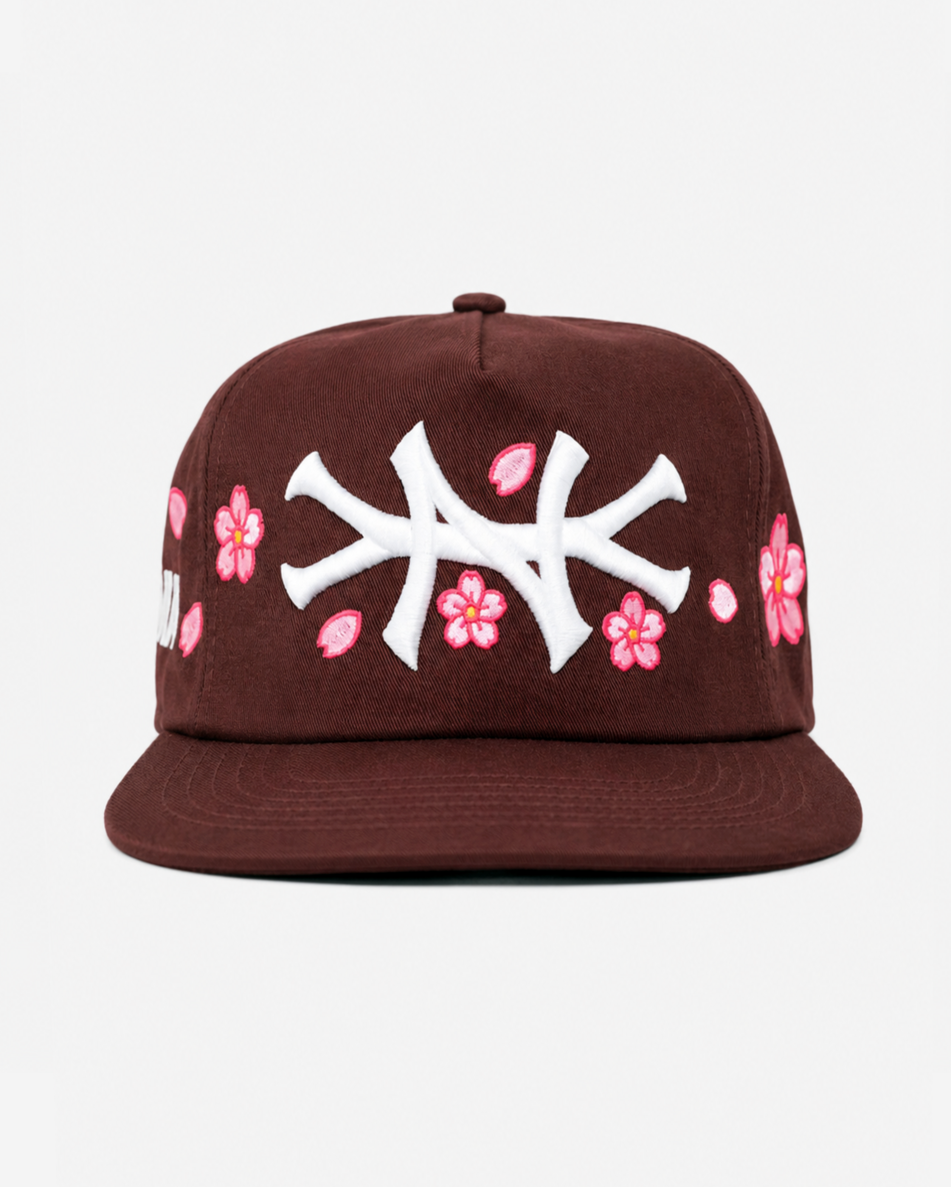 NY CHERRY BLOSSOM HAT (BRoWN)